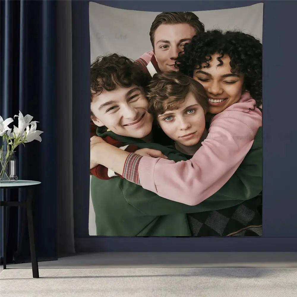 

TV Clueless Girl Movie Cartoon Tapestry Bohemian Wall Tapestries Mandala Home Decor