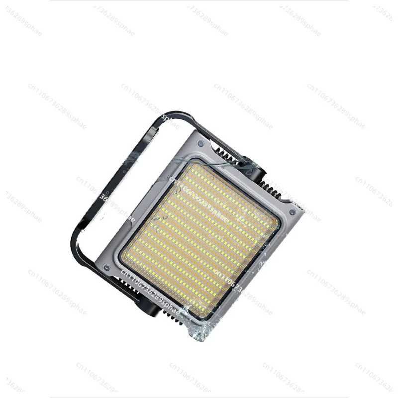 Camping light long battery life strong light charging super bright outdoor lighting flood light