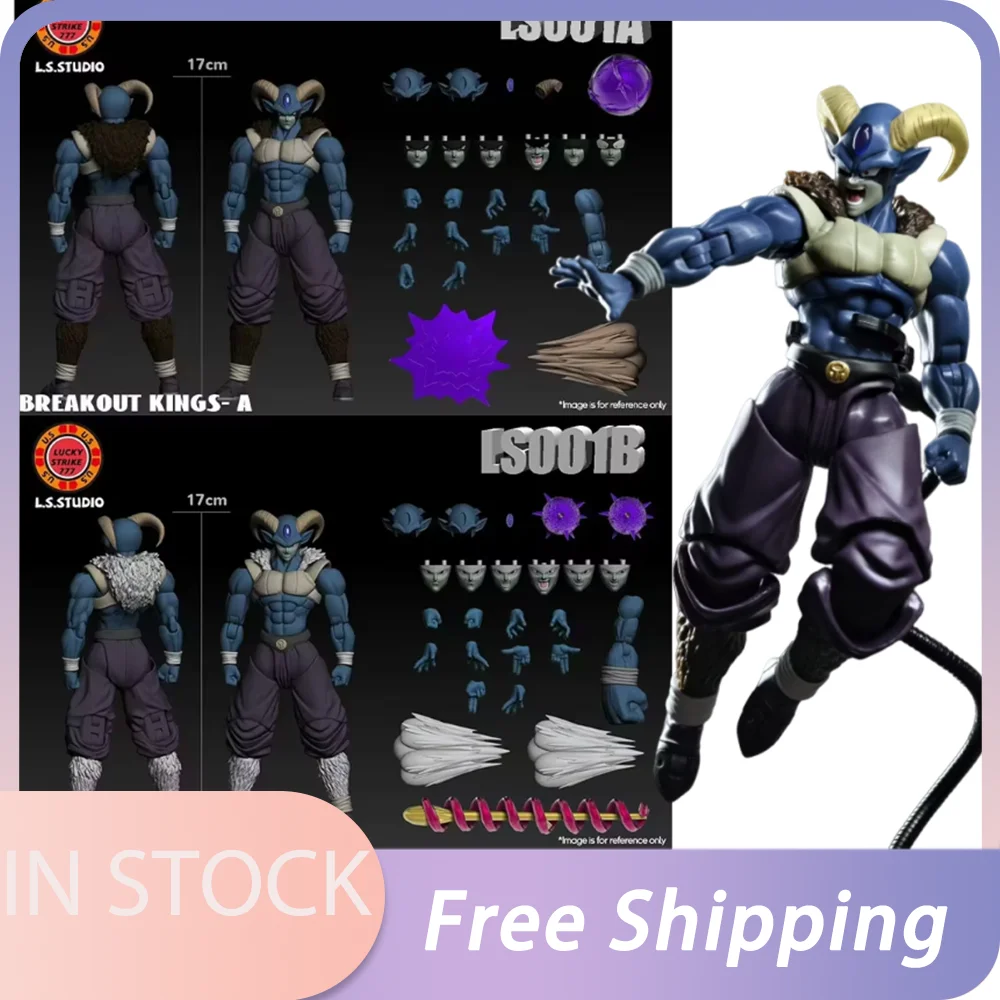 

In Stock L.S.Studio Super Moro Action Figure Anime Dragon Ball Breakout Kings A B Moro Agent Killer Model Figurine Toys Gifts