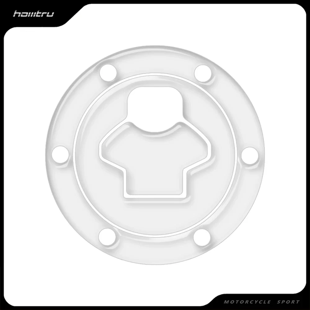 

Transparent Motorcycle Fuel Cap Protection Sticker for BMW Models Up To 2006 (6 Holes) decoration