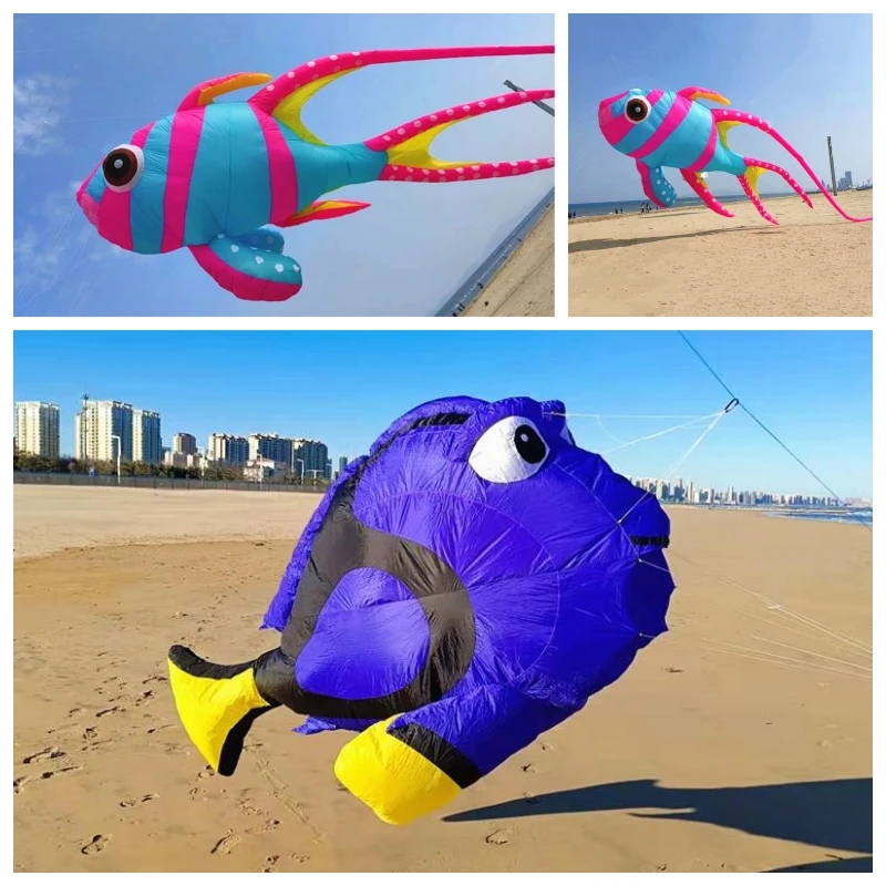 

Free Shipping fish kites flying kites pendant kites windsocks outdoor fun toys Sports play outdoor toys for kids kites for adult