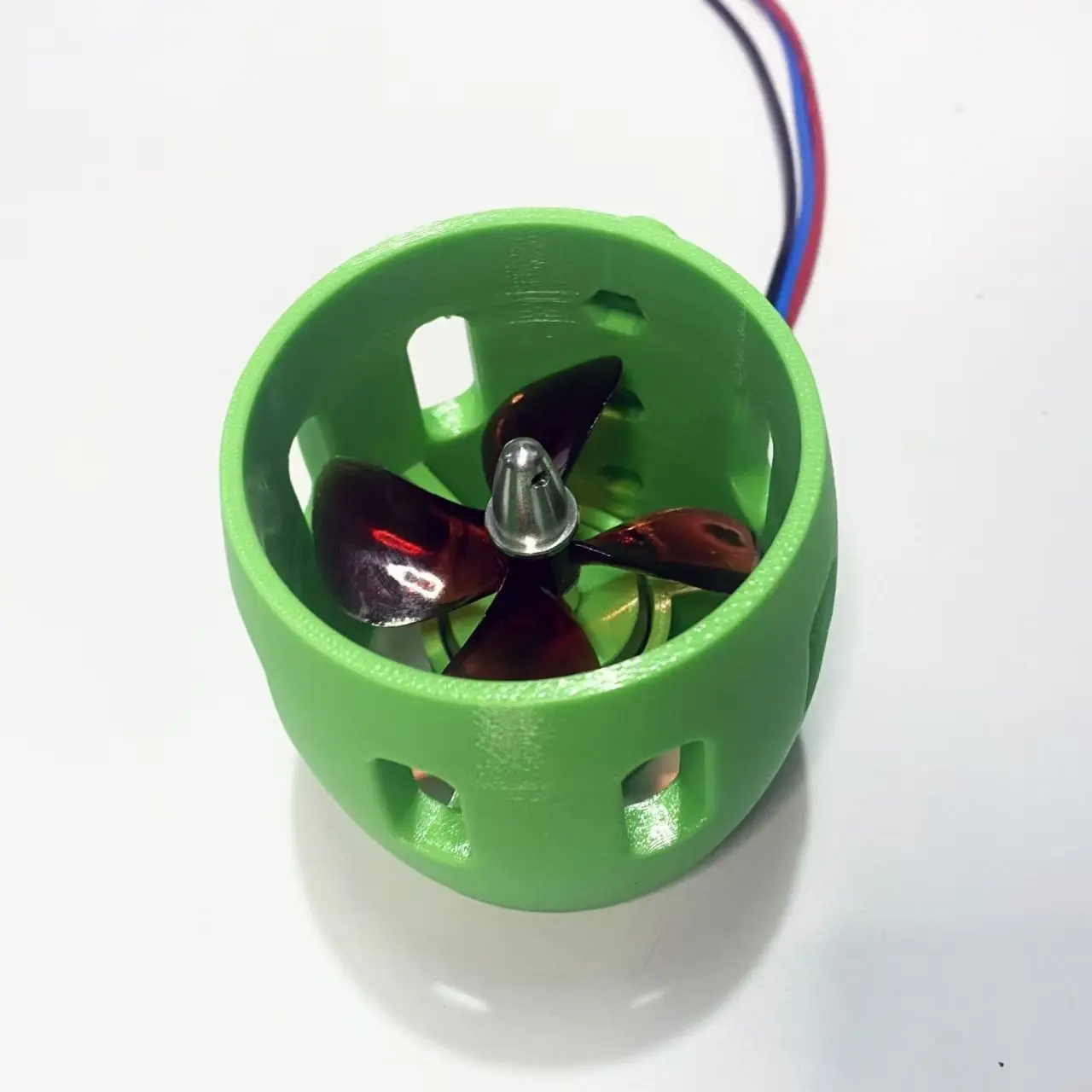 12V 300W Brushless Underwater Thruster 2.5kg Thrust Waterproof Motor for ROV Bait Boat Fishing Rescue RC Boat DIY Model Parts