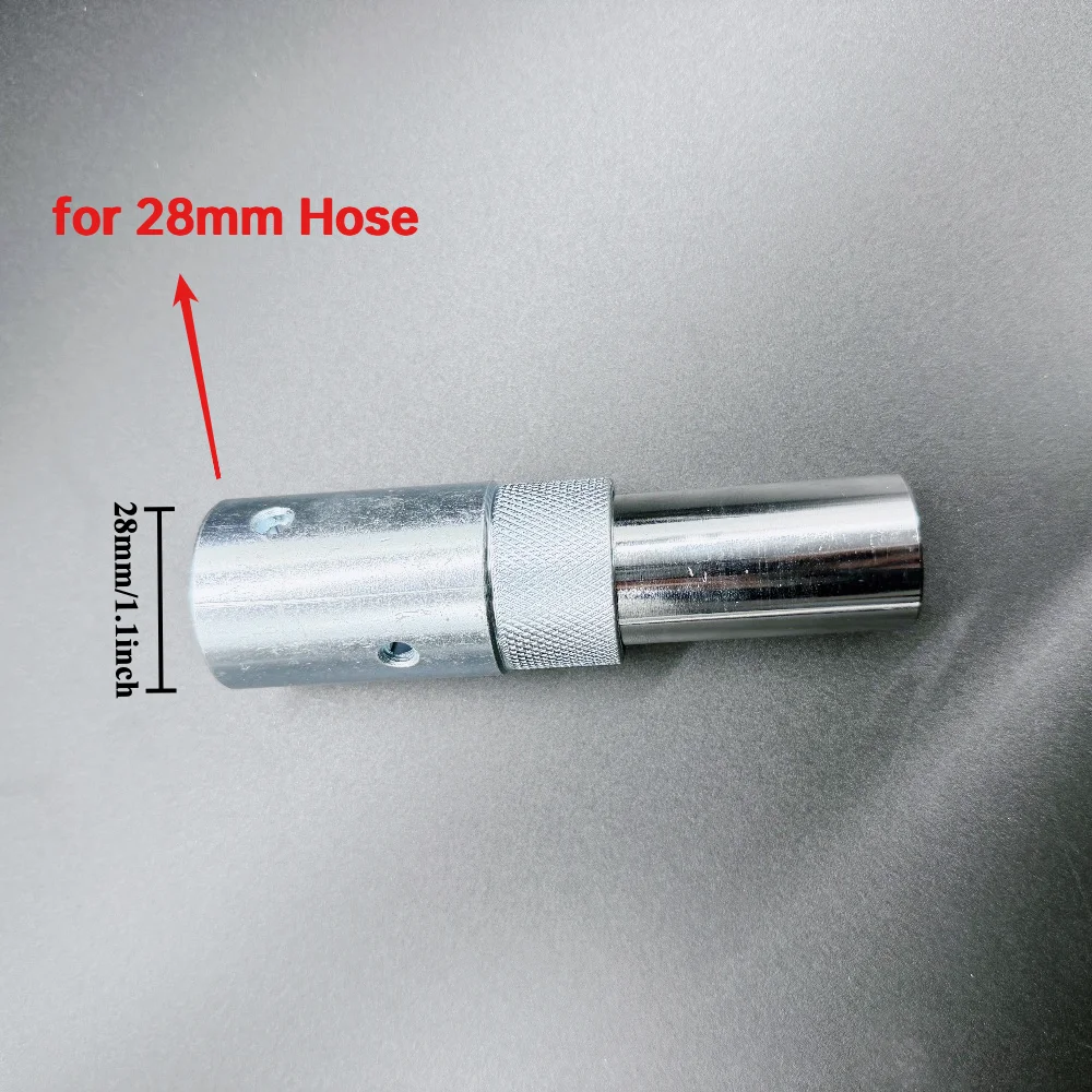 Iron Sandblasting Gun with Length 45/60/80 x 20mm Boron Carbide Nozzle for 28mm Hose Pressure Sandblasting Machine