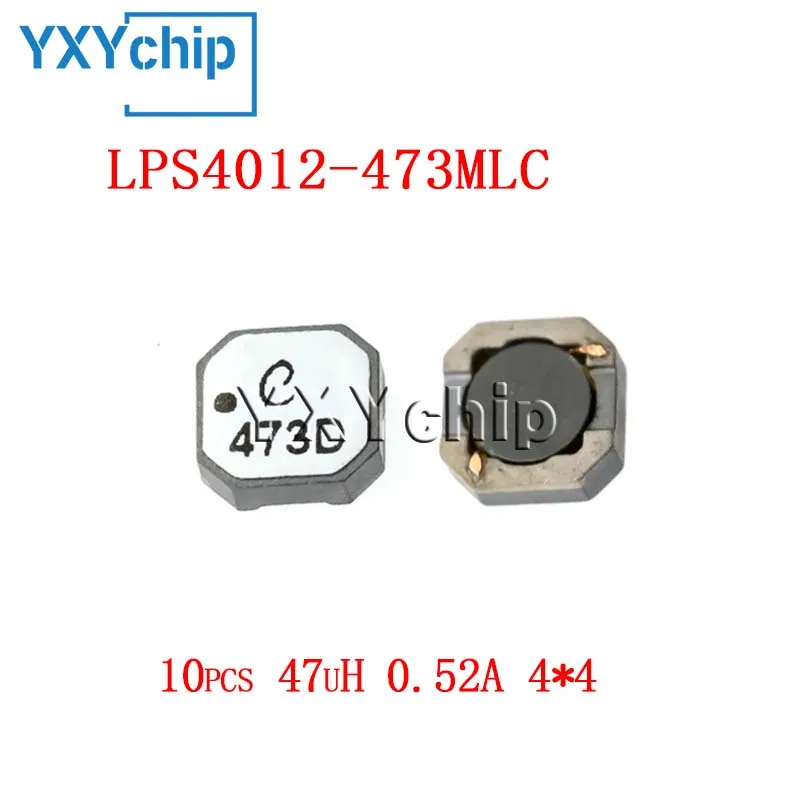 

10PCS 47UH 0.52A 4*4 SMD MAGNETIC SHIELD TYPE POWER INDUCTOR LPS4012-473MLC 4X4MM NEW ORIGINAL