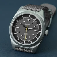 CADISEN TI-7 Autodyne Titanium Automatic Mechanical Watch Man Canvas Wristwatch MIYOTA 8215 Watches USA Warehouse Delivery photo 3