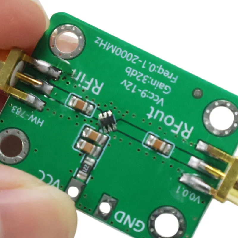 Arrival 0.1-2000MHz RF Wideband Amplifier High Gain 30dB Low-noise Amplifier LNA Development Board NEW