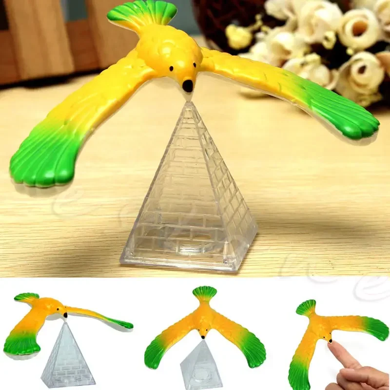 1/2pcs Creative Balance Eagle Tumbler Suspension Anti-gravity Children's Puzzle Toys Gravity Bird Early Education Gift Pendants