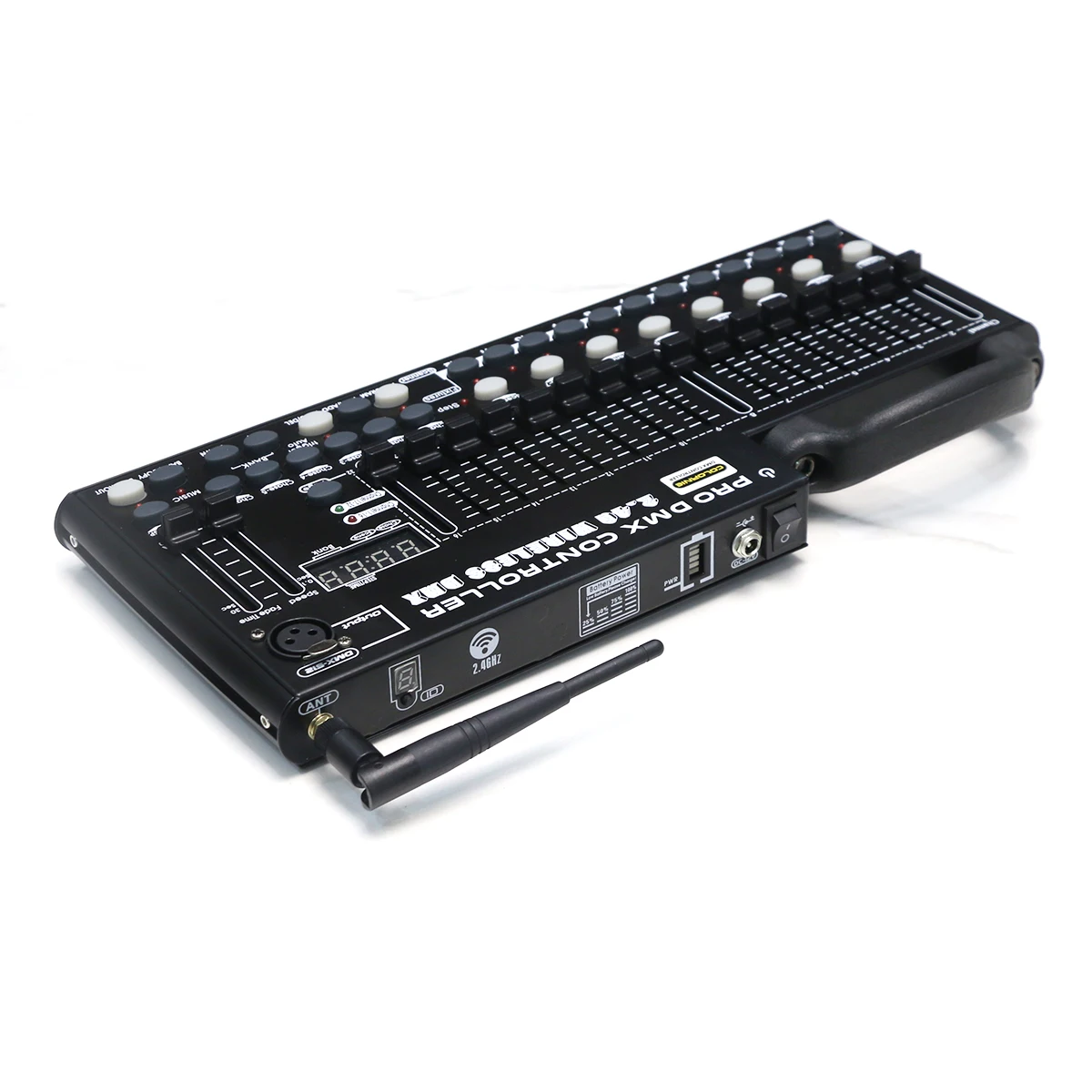New Battery 384CH Wireless Dmx Controller Stage Lighting Console Equipment For DJ Club Moving Head Light