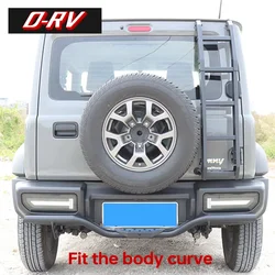 For Jimny 3door Rear Bumper Guard Bumper Steel For Suzuki Jimny JB64 Sierra JB74W 2019 2024 Rear Bumper Guard JB74 Accessories