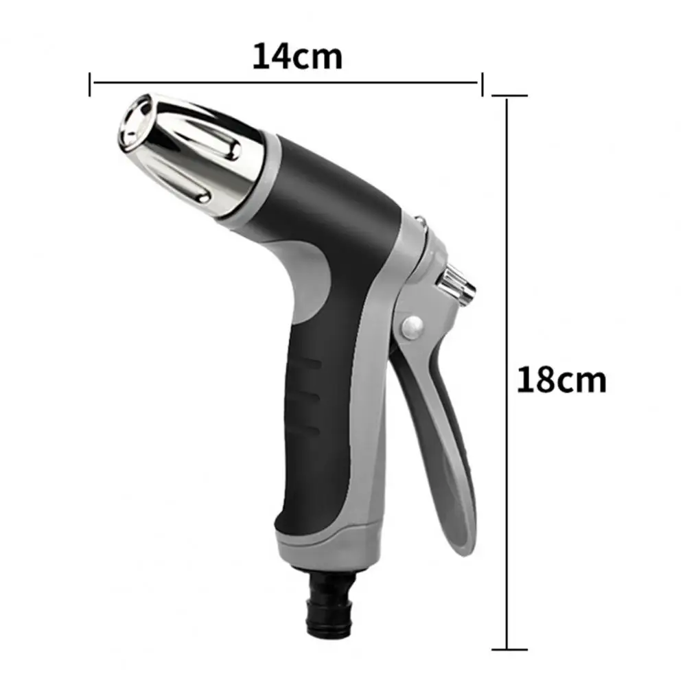 Hose Spray Wand Pressure Washer Nozzle Attachment with Non-slip Handle Adjustable Leak-resistant Garden Hose Connector Powerful