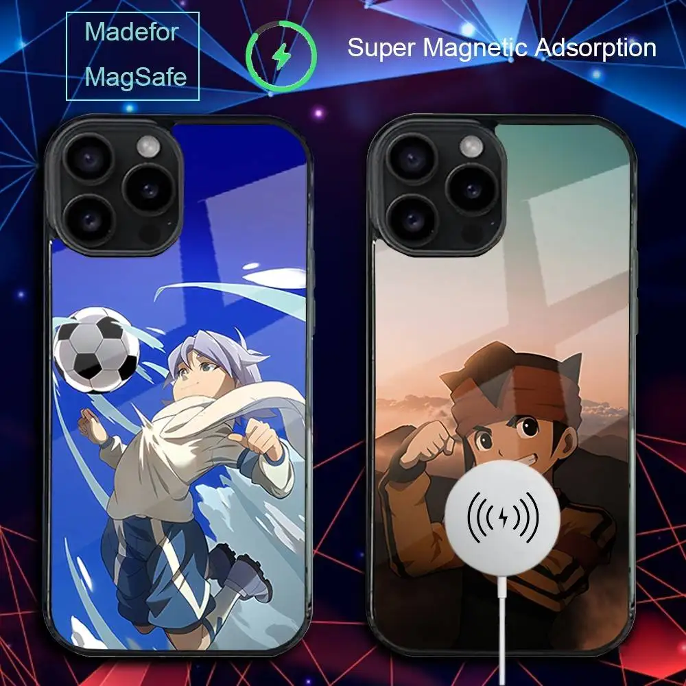 

Aniem I-Inazumas E-Eleven Phone Case For iPhone 17,16,15,14,13,12,11,Pro,Max,Plus,Mini,SE4,E Magnetic Magsafe Wireless Charging