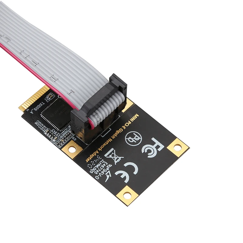 MINI PCIE 1G Lan Card Gigabit Network Card RJ45 10/100/1000Mbps Fast Ethernet High Speed Intel/I210AT Chipset for Desktop PC