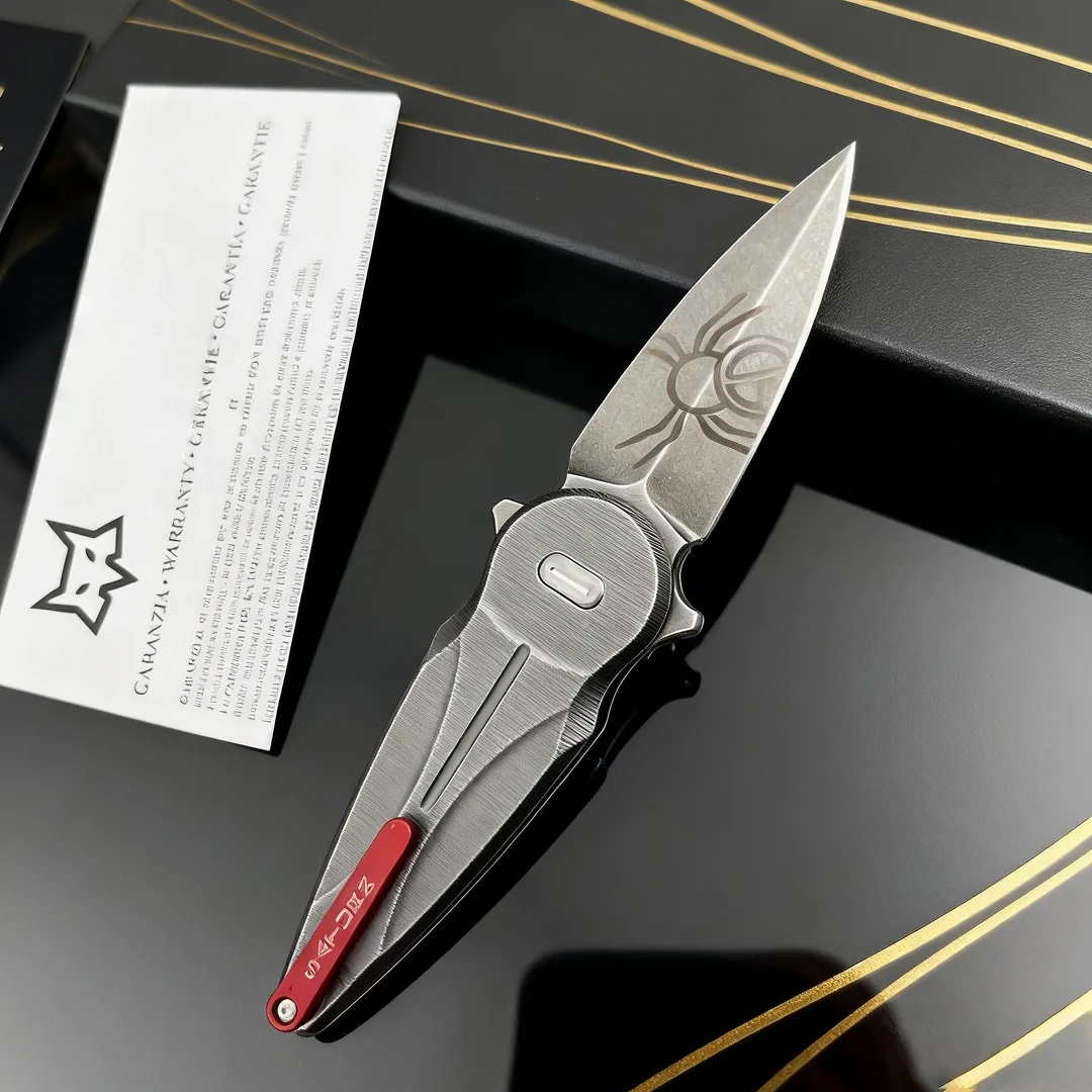 Edc Concealed Carry Knife - 2026 new FX-551 - Golden Cricket-shaped