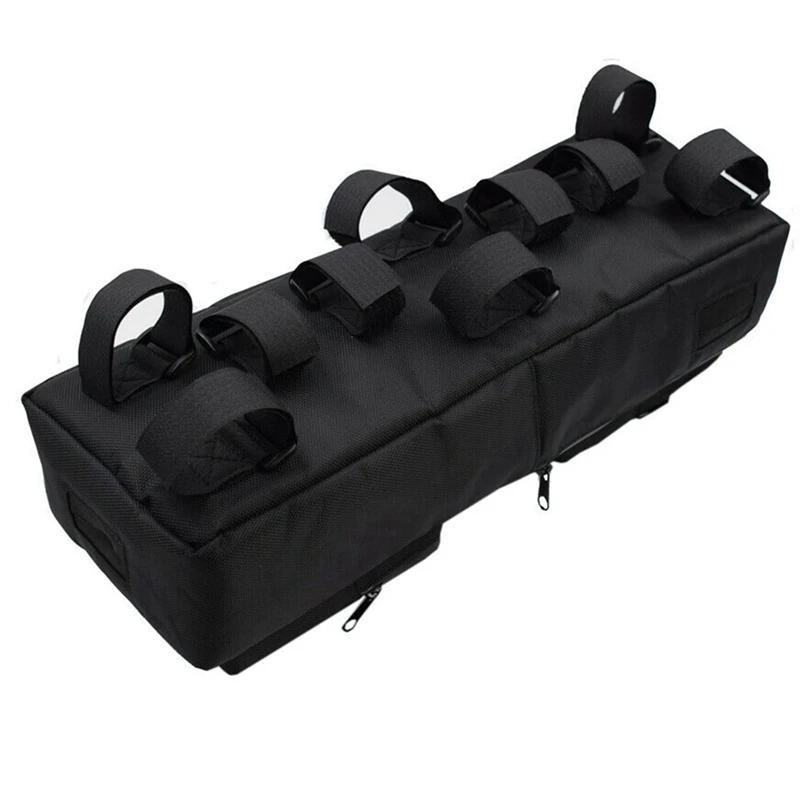 

2X Cycling Battery Bag 17.7Inch/45Cm Electric Scooter Bag Case Bicycle Front Waterproof For MTB Ebike Bag Bike Bag