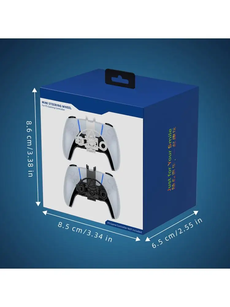 Mini poignée de volant pour contrôleur de jeu PS5, impression 3D, poignée de volant pour augmenter l'expérience de jeu