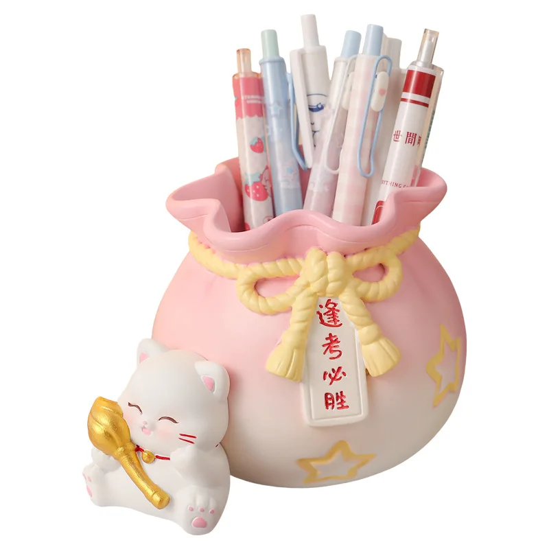 

Creative cartoon Teachers' Day gift student high value pen holder study decoration office desktop storage ornament