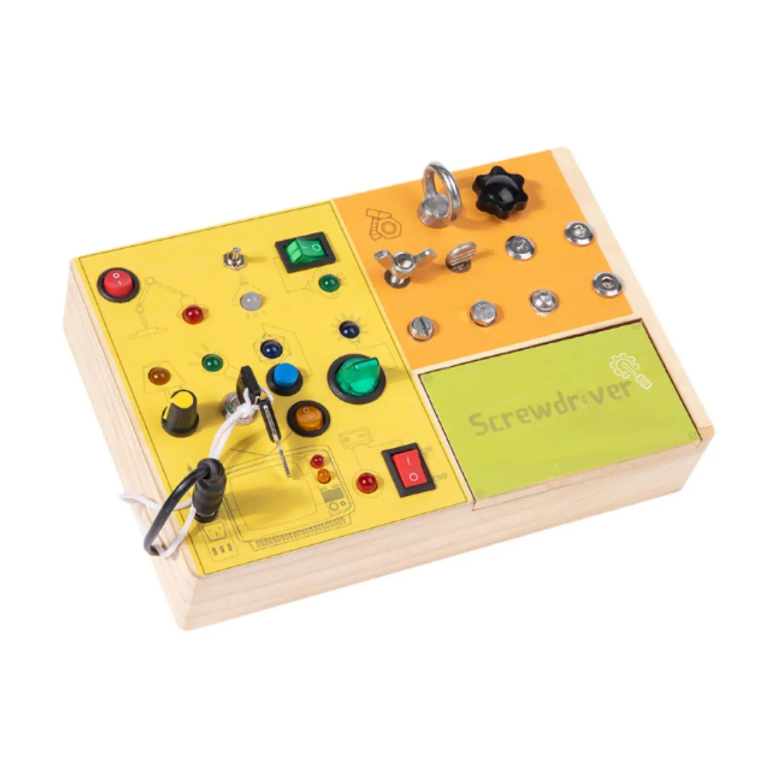 المفاتيح المزدحمة اللوحة الحسية المواد التعليمية لعبة نشاط التعليم المبكر #2