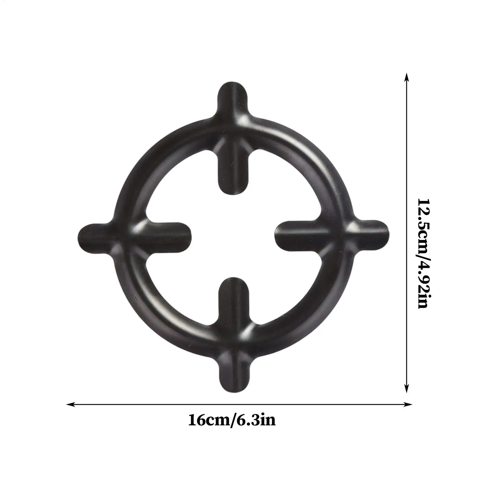 Stove Grates Heat Resistant Ring Rack Metal Burner Coffee Pot Holder For Butter Warmers Saucepans Hobs Coffee Pot Cookware