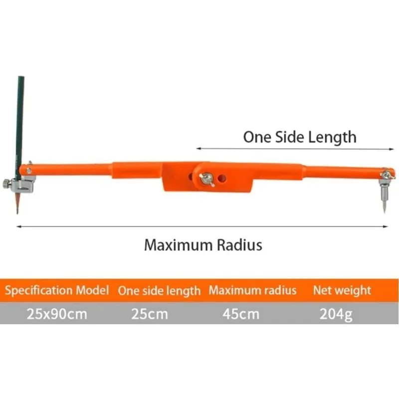 بوصلات قلم رصاص دائرية رسم بمناسبة مستلزمات طلاب المدارس المكتبية مقاس 25 سم #4