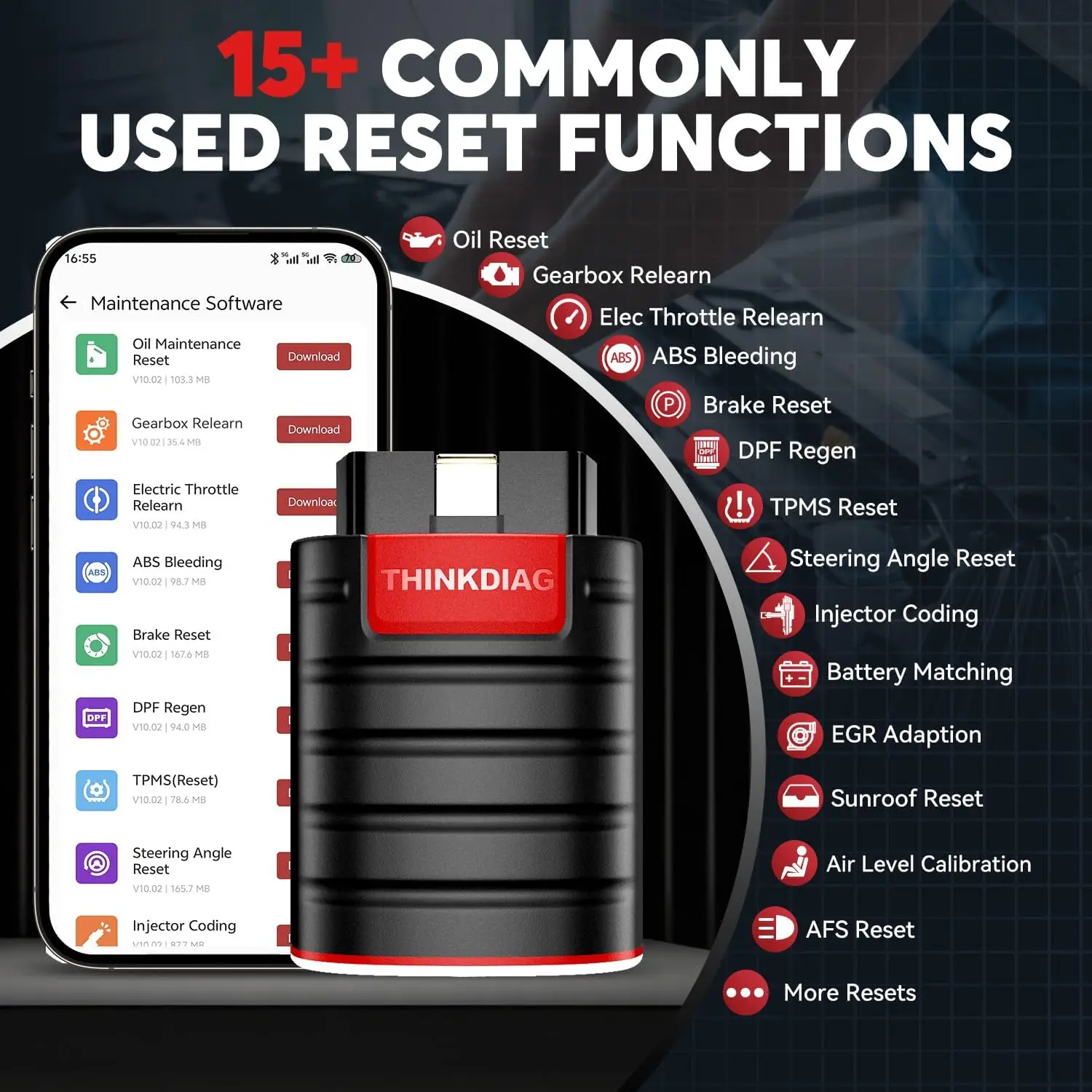 Thinkdiag الإصدار الساخن أدوات تشخيص السيارات obd2 مع نظام كامل 16 إعادة تعيين 1 سنة مجانية obd2 الماسح الضوئي PK X431 iDiag Easydiag 3.0 #5