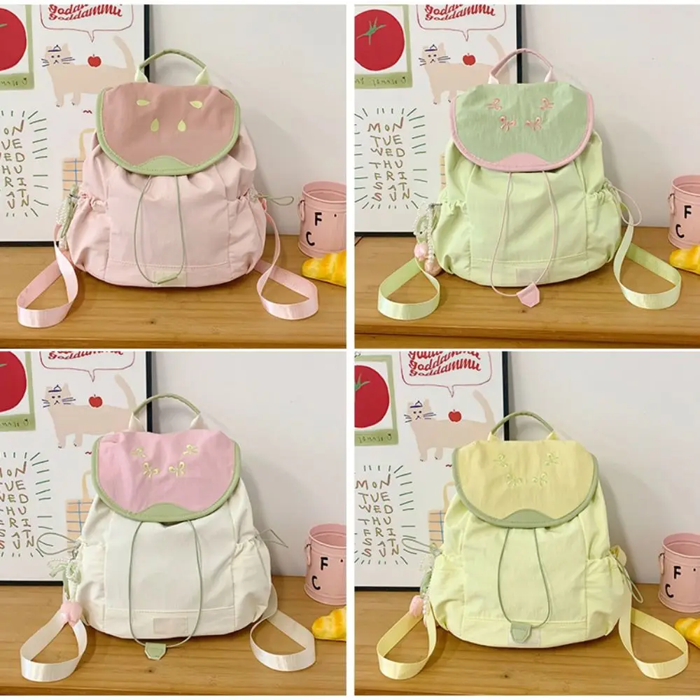 Sac à dos polyvalent pour fruits, multi-compartiments, bretelles réglables, sac à dos de voyage, construction légère, sac à dos à motif de dessin animé