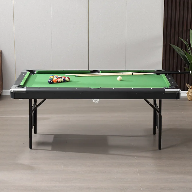 2024 Factory Directly Sale Domestic Indoor Adult 1.9m Folding  Billiard Pool Table