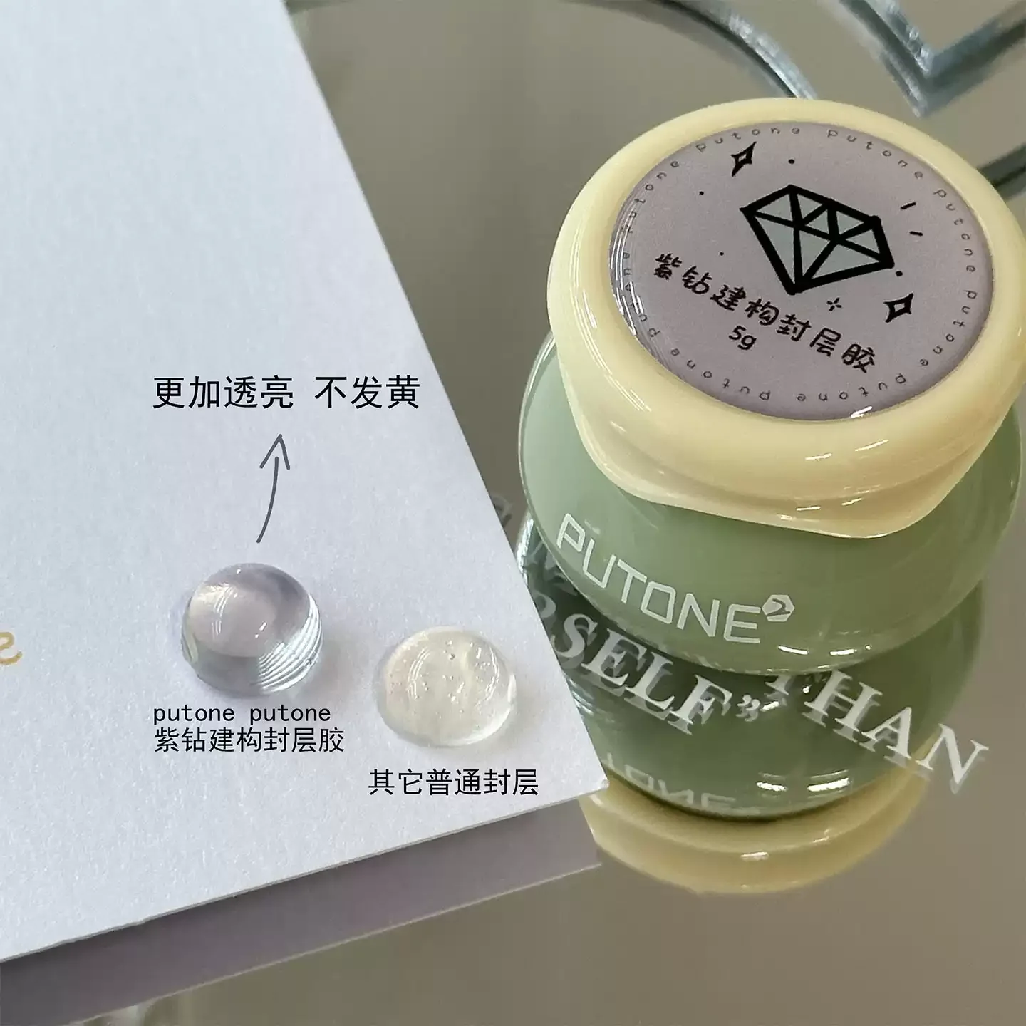 Russian Self Leveling Gel Nail Polish UV/LED Clear Thickening Strengthener Apex Gel Builder Manicure Nail Supplies Salon