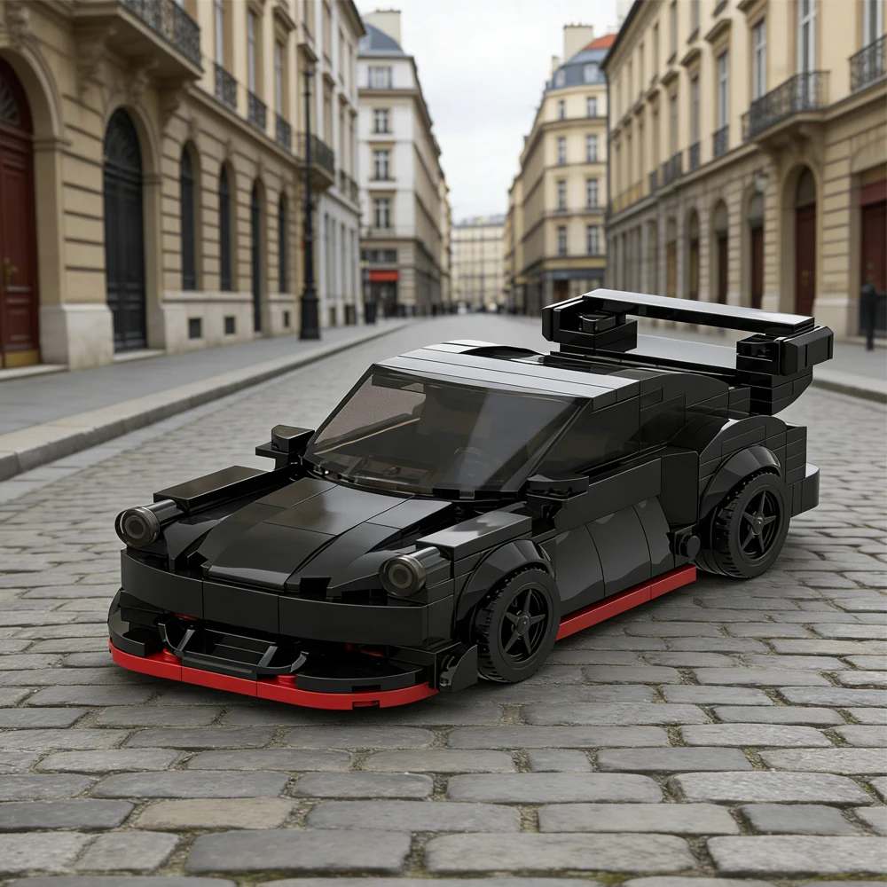 

Набор для сборки спортивного автомобиля из 321 детали, конструктор Speed Champions, гоночные машины для самостоятельной сборки, строительные блоки для детей