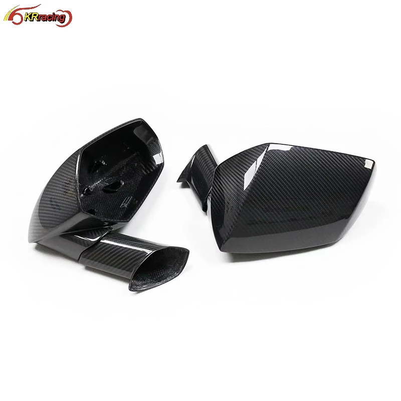 Dry Carbon Fiber Replacement Side Mirrors For Lambo Huracan LP580-2 LP610-4 EVO