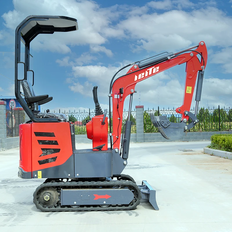 Cina 1000KG Mini escavatori in vendita 1 ton Digger piccolo cingolato idraulico Bagger CE/EPA macchine agricole prezzo di vendita caldo