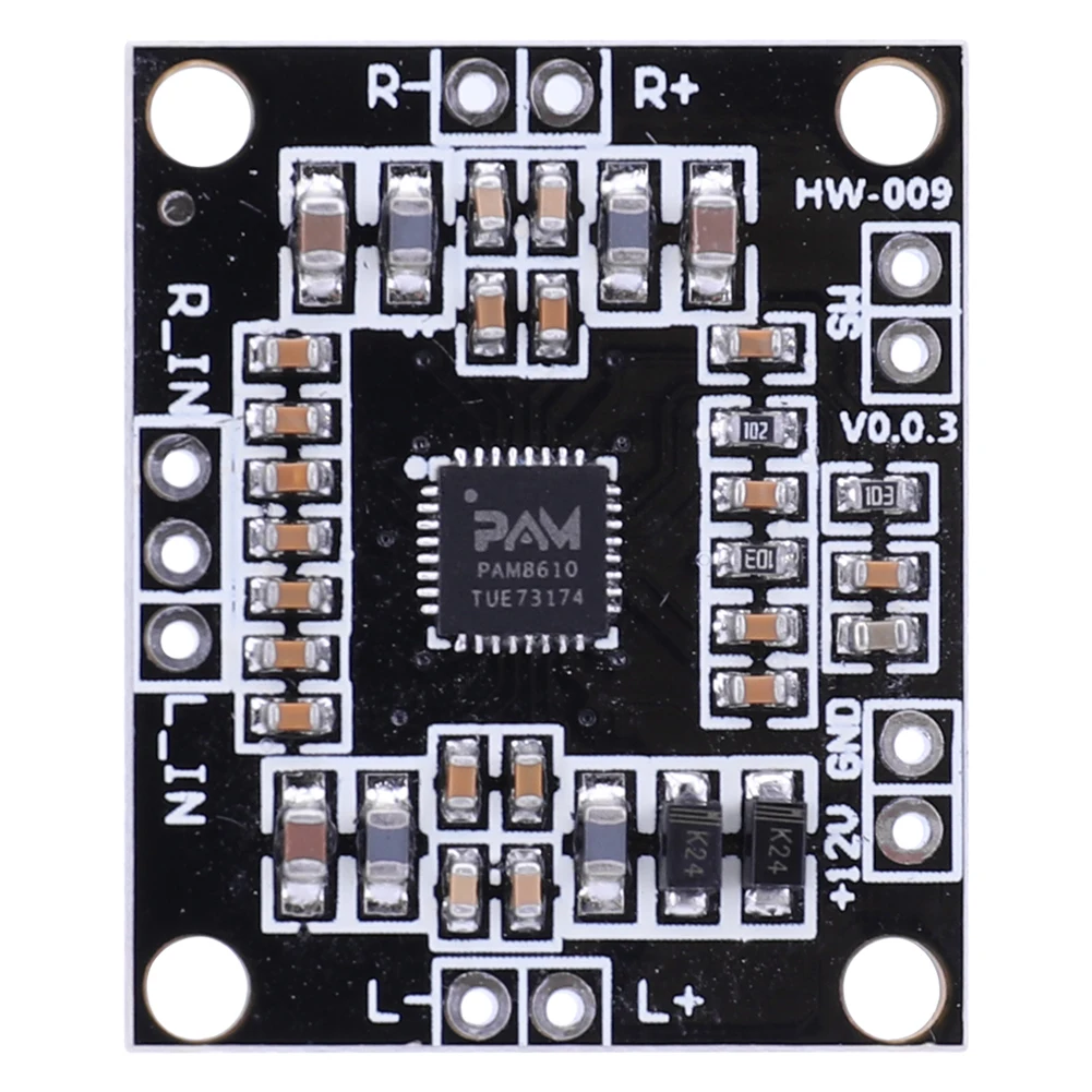 PAM8610 Digital Audio Amplifier Board 2x15W Voice Sound Amplifier Module Class D Dual Channel