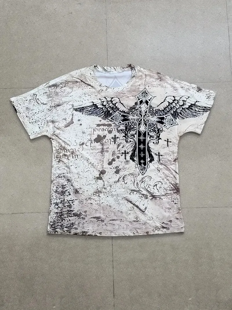 يتميز القميص الرجالي الجديد لصيف 2025 على أزياء الشارع كاجوال ومريحة للتهوية وطباعة نمط ثلاثي الأبعاد