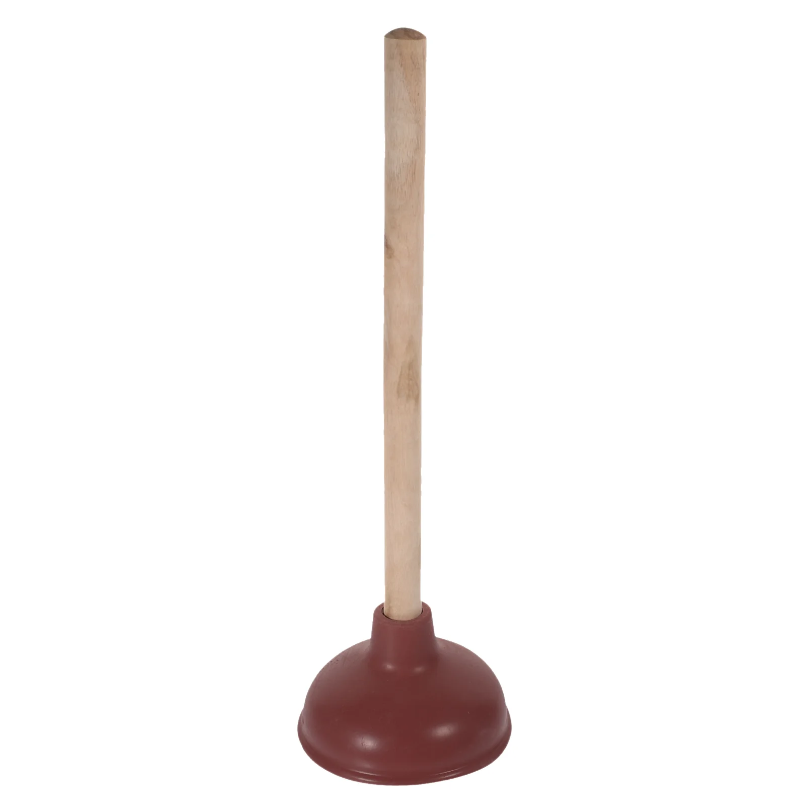 Heavy Duty Toilet Plunger Wooden Handle Plunger Portable Plunger Bathroom Plunger for Home plungers for bathroom