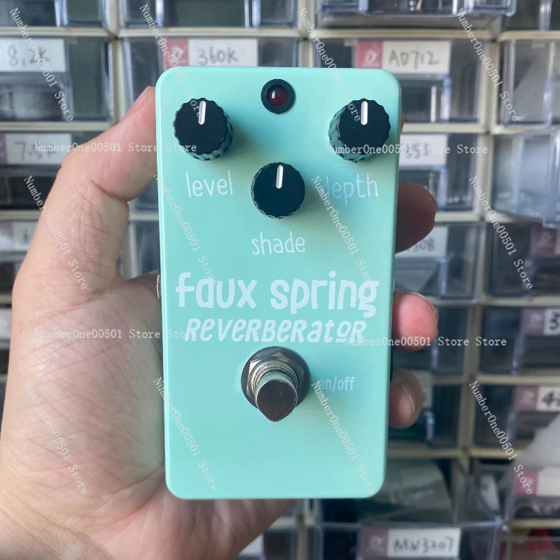 Faux spring reverb monolithic