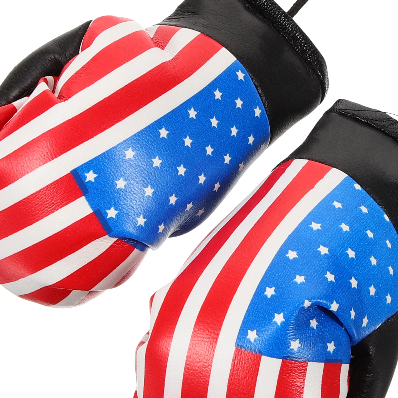 1 Paar zarte Boxhandschuhe mit Anhänger, handgefertigt, stilvolles Geschenk für Boxliebhaber, Weihnachtsbaum-Hängedekorationen