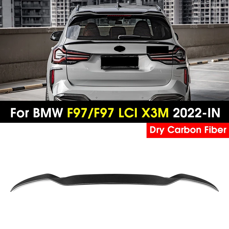 

Задний спойлер из углеродного волокна для BMW X3M F97 F97 LCI 2022 дюйма