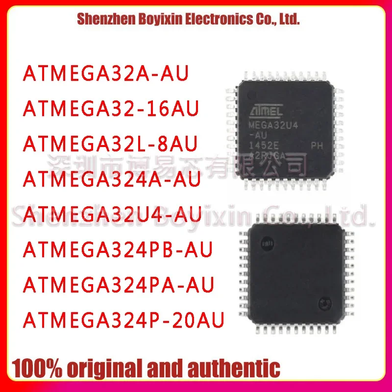 ATMEGA32A-AU ATMEGA32-16AU ATMEGA32L-8AU ATMEGA324A-AU ATMEGA32U4-AU ATMEGA324PB-AU ATMEGA324PA-AU ATMEGA324P-20AU 324PV-10AU