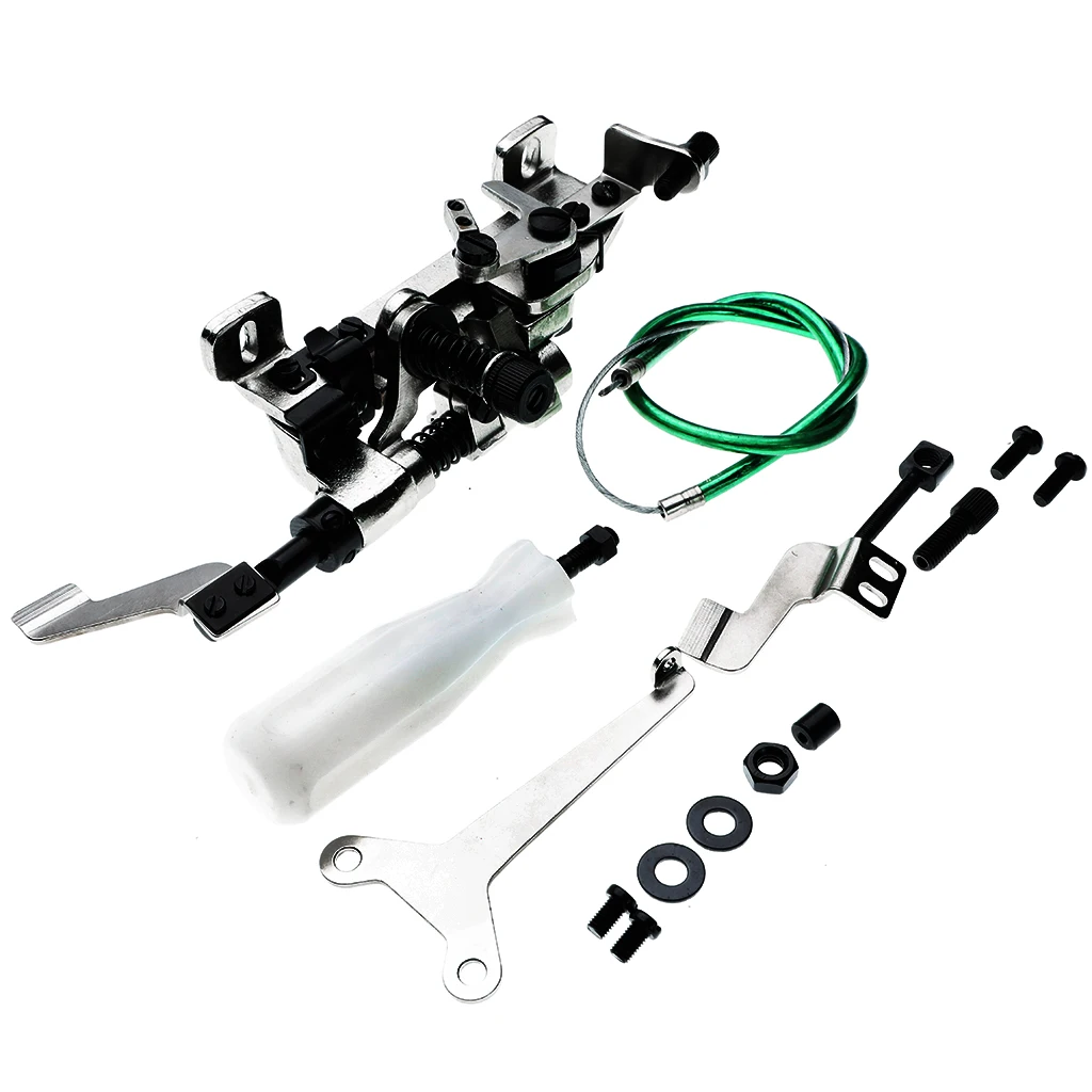 Accesorio de Ruffler para máquina de encuadernación de bordes Siruba 747, accesorios de costura Overlock, ropa