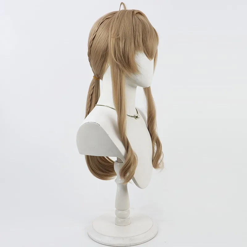 Mignon Secret de la sorcière silencieuse Monica Cosplay perruque sorcière silencieuse style marron