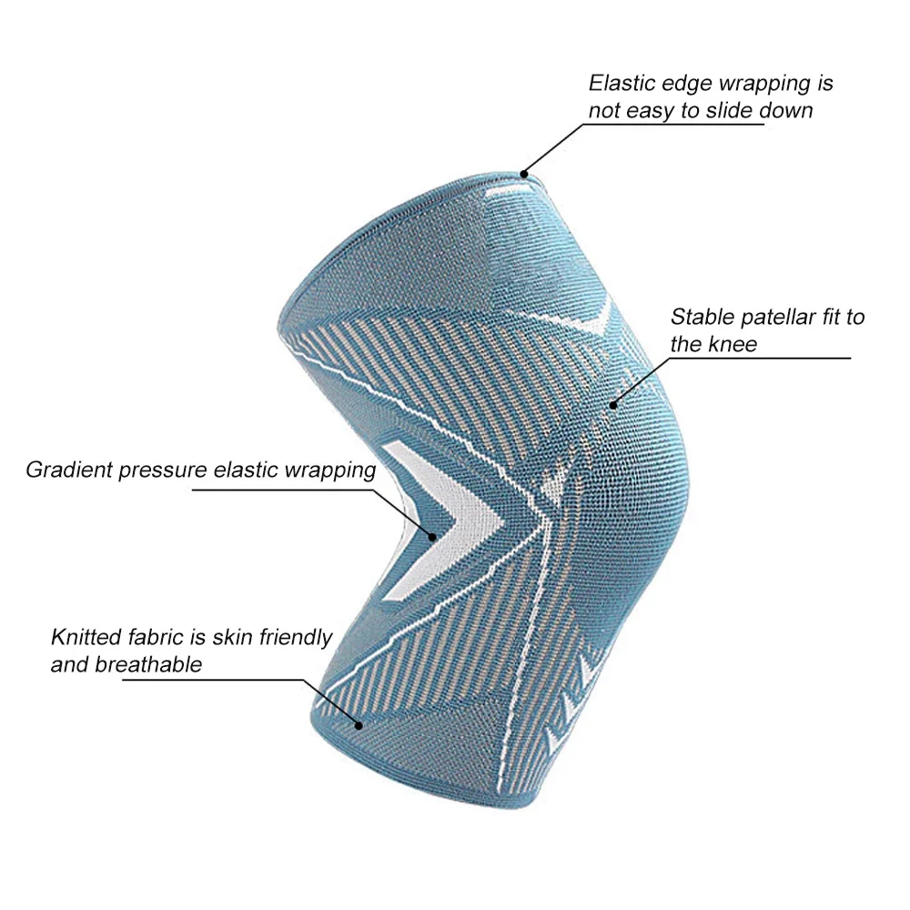 

Sport Knee Support Brace - Best No-Slip Braces for Knee Pain Women & Men,Compression Knee Sleeves for Running Arthritis ACL