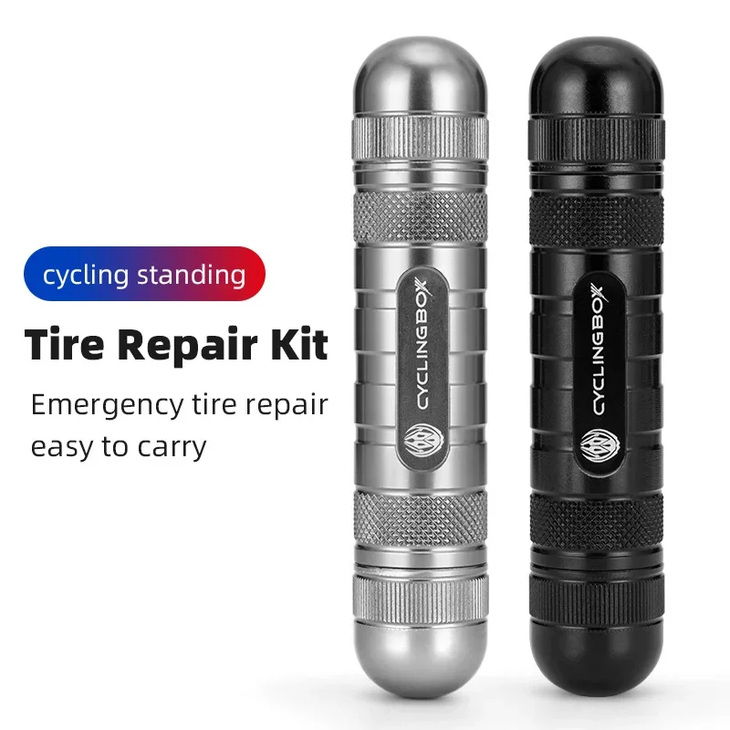 電動自転車用チューブレスタイヤ修理キット,ドリル用アクセサリー,ラバーストリップ付き,ホイールの接着剤なし,スクーター用ドリル,自転車修理ツールセット