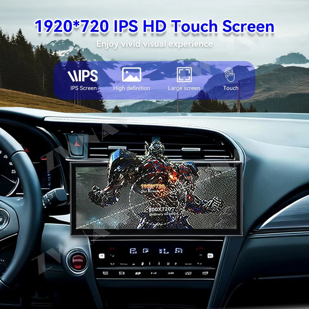 Car Gps Navigation For Honda Shuttle 2015-2020 Android 15 15.8 Inch Car Gps Multimedia Player Stereo Head Unit Radio DVD Player