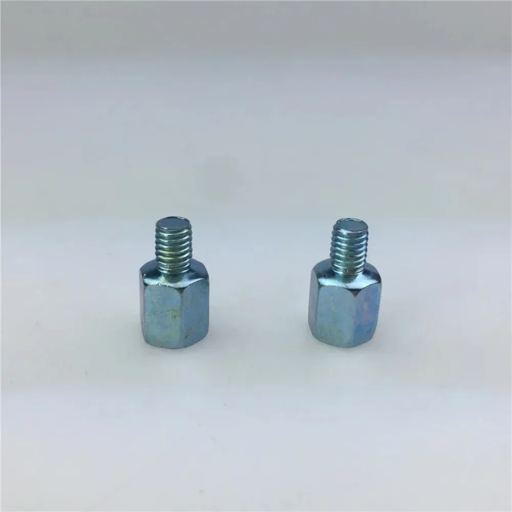 2027 For Electric Motorcycle Rearview Mirror Adapter Screw 8mm 10mm Reverse Conversion Increased Dental Mirror Mirror Screws