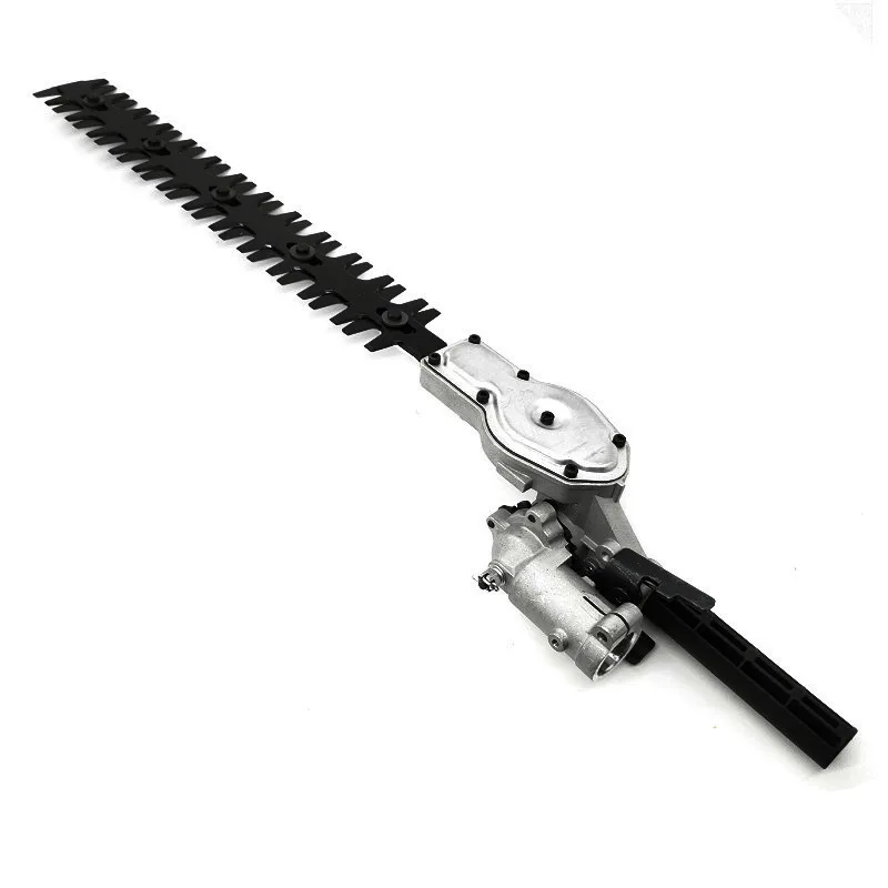 Hedge Trimmer Head 26mm/28mm 7/9 Spline 5.3mm Square High Pole Brush Grass Cutter Harvester Mower for Garden Tools Spare Parts