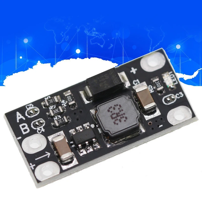 Mini DC-DC Boost Step Up Converter Board Module 3.7V to 12V Voltage Regulator PCB Board Module Lithium Battery Boost