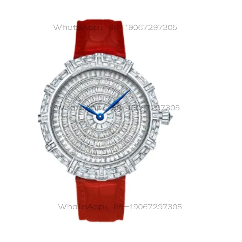 818 Simple Leather Waterproof Ladies Watch Fashion Retro Watch