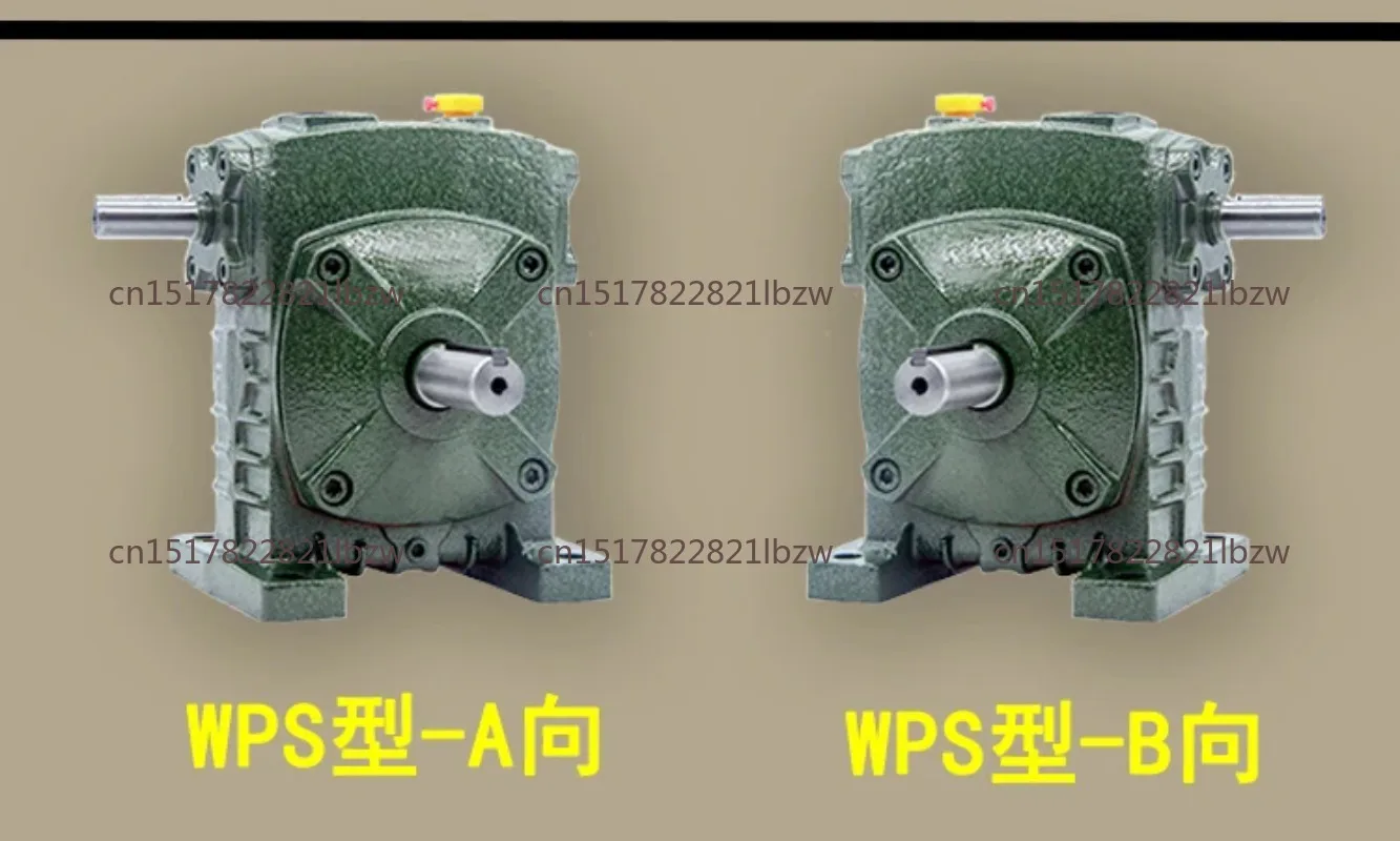 80 WPA WPS WPO WPX Worm Gear Reducer Iron Shell Small Worm Gear Gearbox Speed Ratios of 10, 15, 20, 25, 30, 40, 50, 60 80 Type