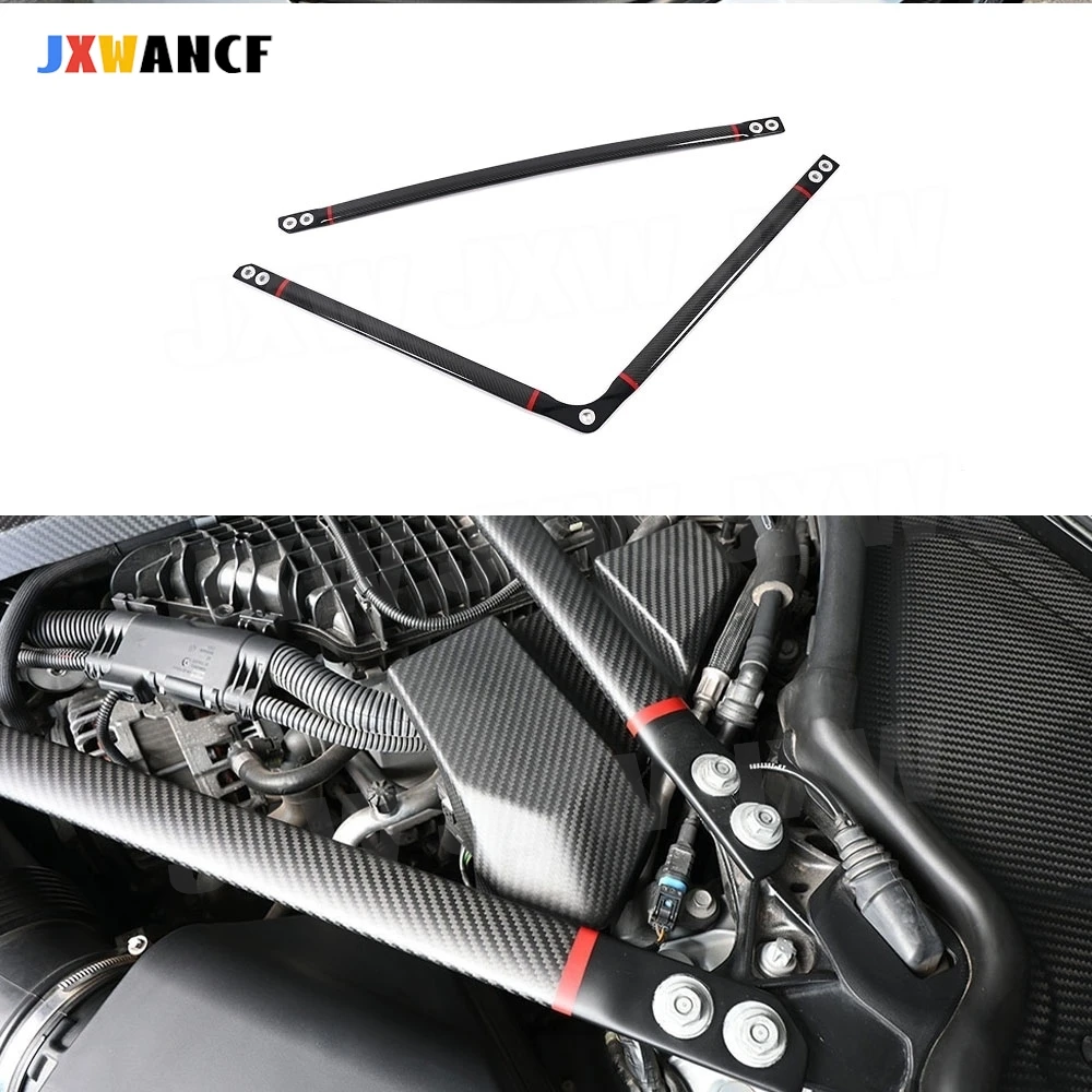 

JXWANCF для BMW G80 G82 G83 M3 M4 2021+ капот двигателя, распорка стойки двигателя, башня, сухая капот из углеродного волокна, штатив двигателя