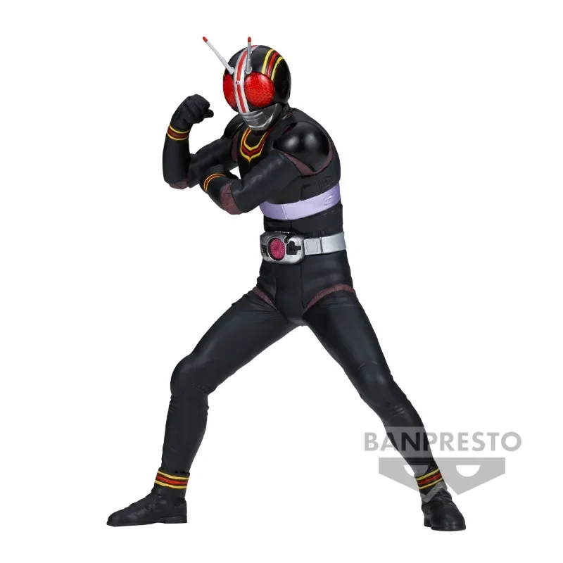 Bandai Original Hero's Brave Statue Figure Kamen Rider Black RX Anime Figure Toys For Boys Girls Kids Children Birthday Gifts