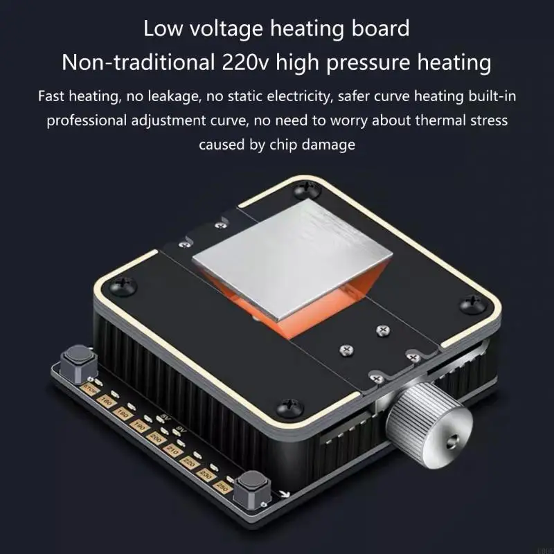 Convenient Preheating Rework Station Soldering Platform Fit for Phone Chip IC Soldering and Adhesive Removal Application